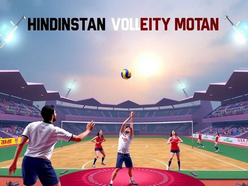 Hindustan Volley Masters Gameplay